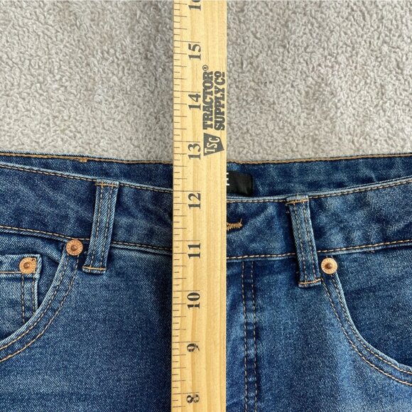 NEW Frye High-Rise Women's Size 10/30 Blue Cuffed Jeans - Picture 5 of 10